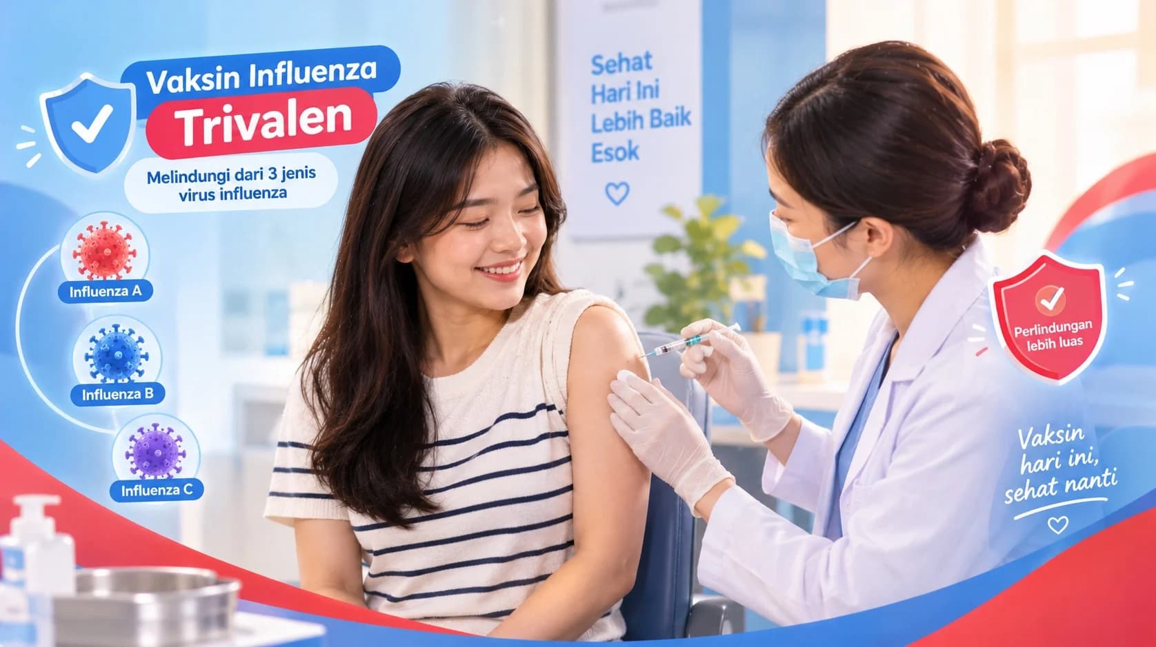 Vaksin Influenza Trivalen untuk Perlindungan Optimal