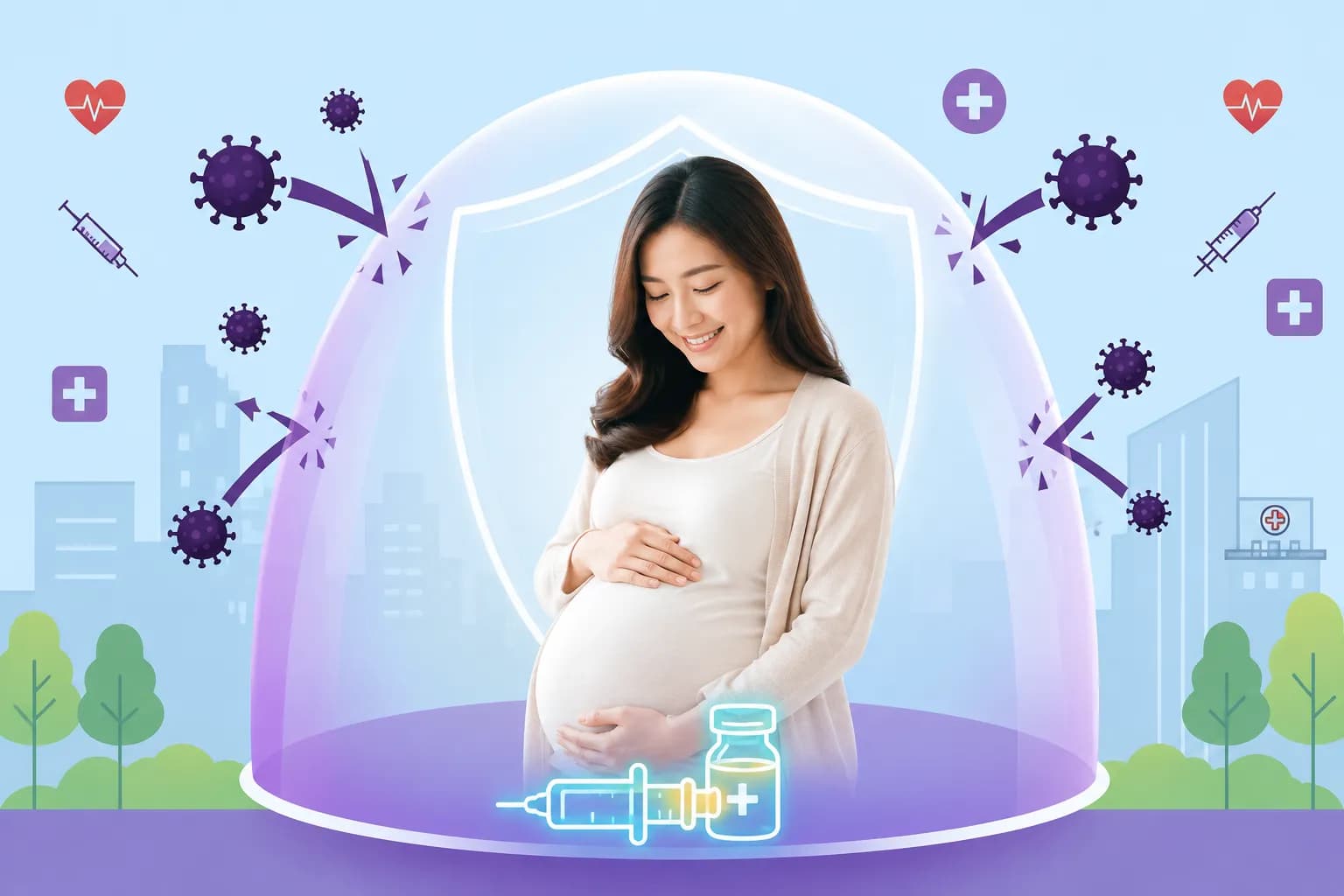 Vaksin Ibu Hamil: Penting Vaksin Influenza dan Tdap Bayi